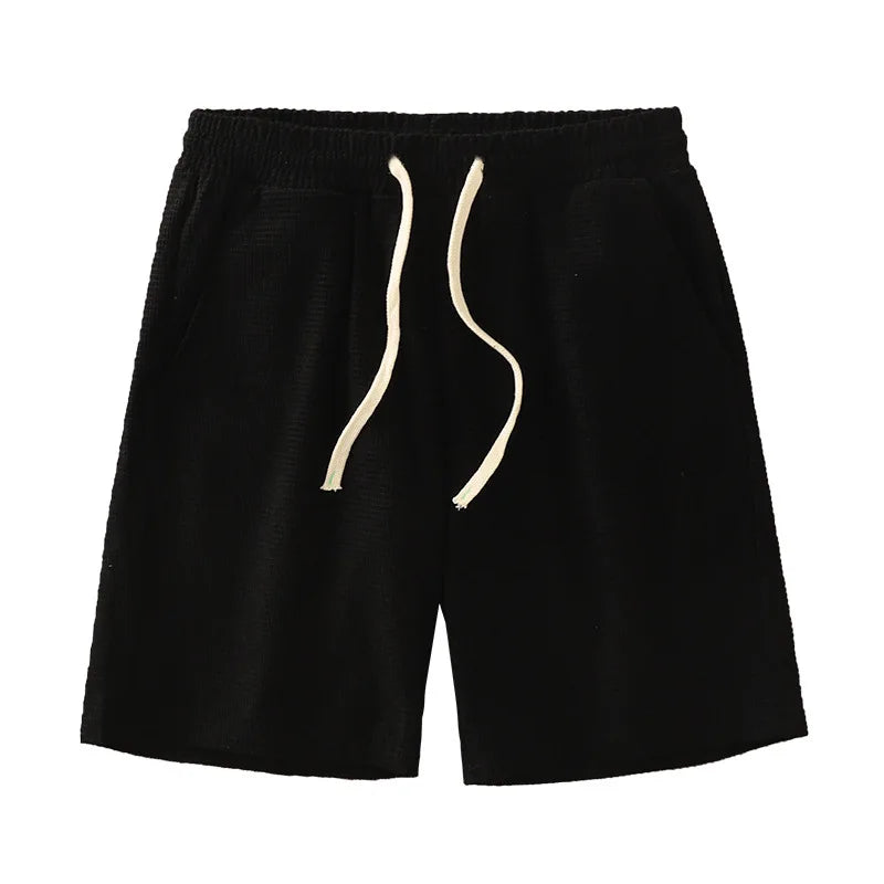 Cole Waffle-Knit Shorts