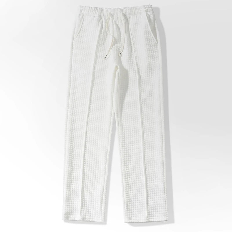 Calvin Waffle-Knit Baggy Sweatpants