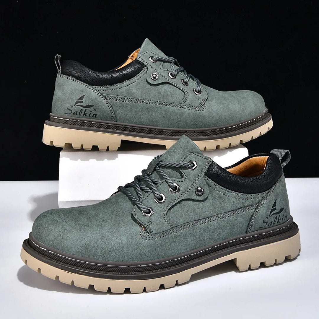 Colangelo Leather Lace-Up Shoe