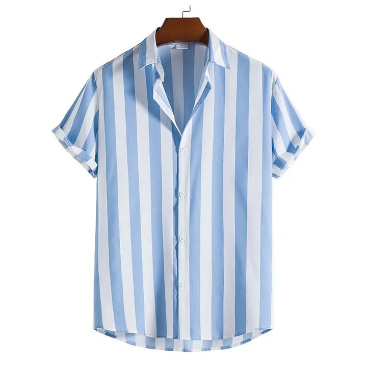 Tropez Striped Button-Up Shirt
