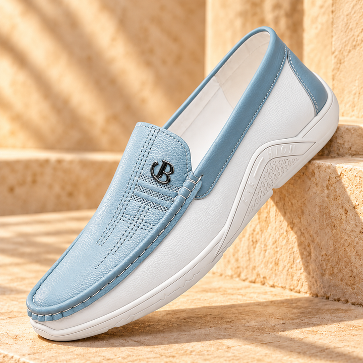 Cassius Leather Slip On Loafer