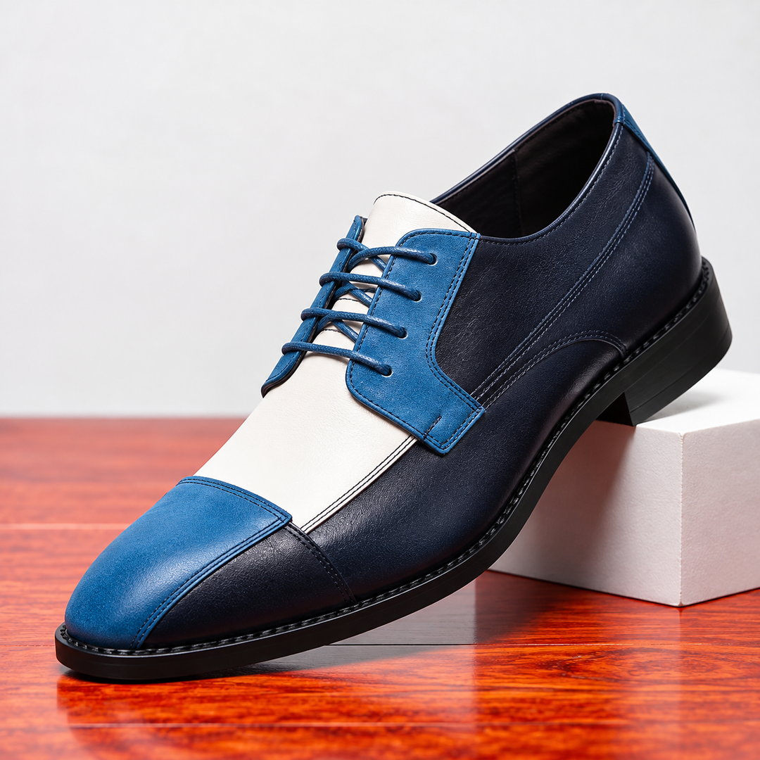 Boston Leather Oxford Dress Shoe