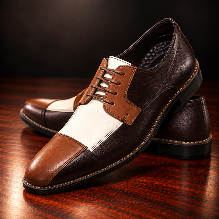 Boston Leather Oxford Dress Shoe