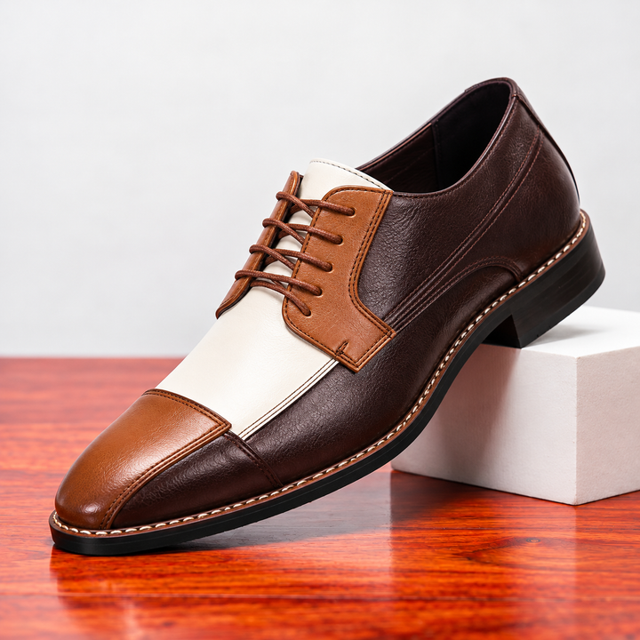 Boston Leather Oxford Dress Shoe