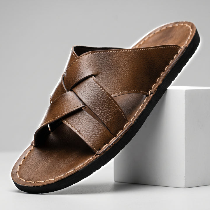 Russo Leather Slide Sandal