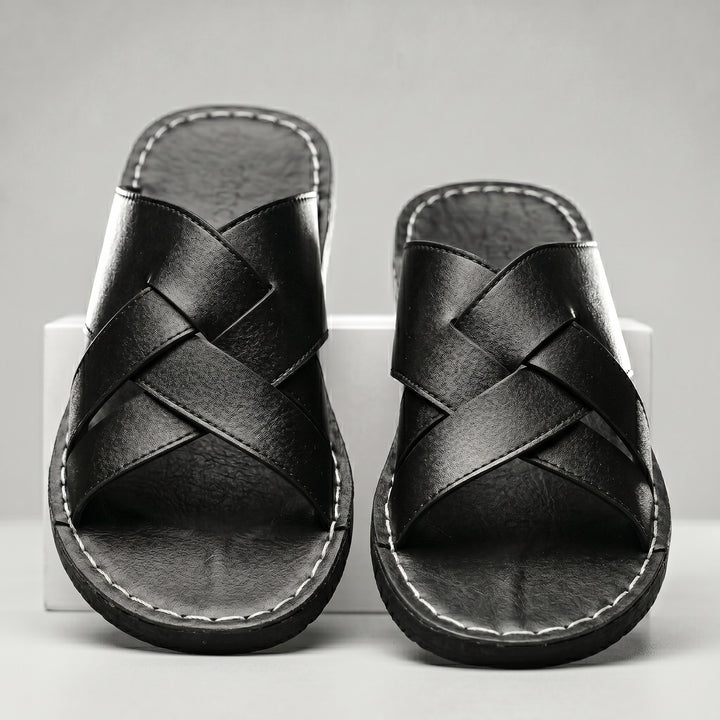 Russo Leather Slide Sandal