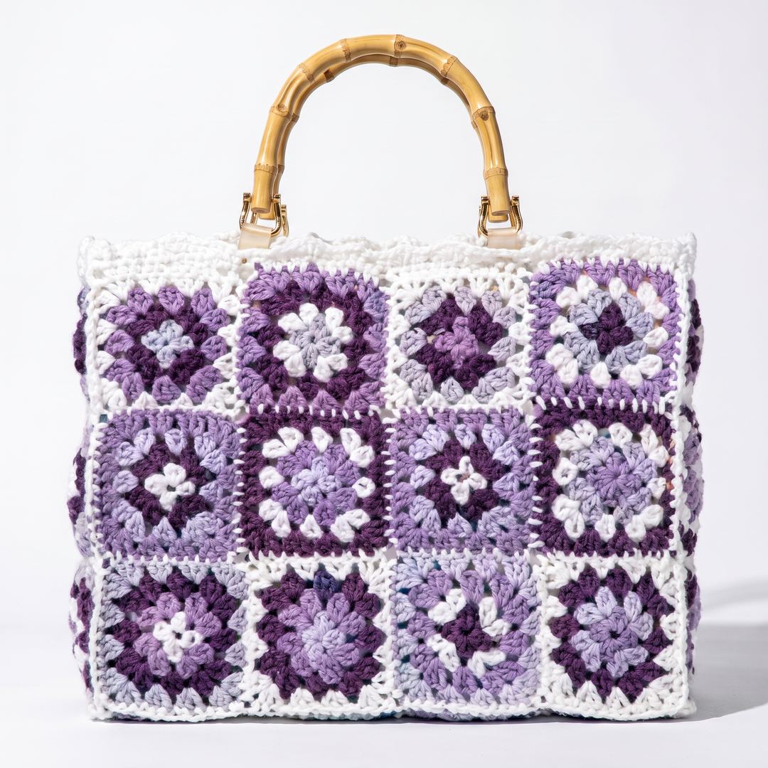 Elize Boho Beach Straw Tote Bag