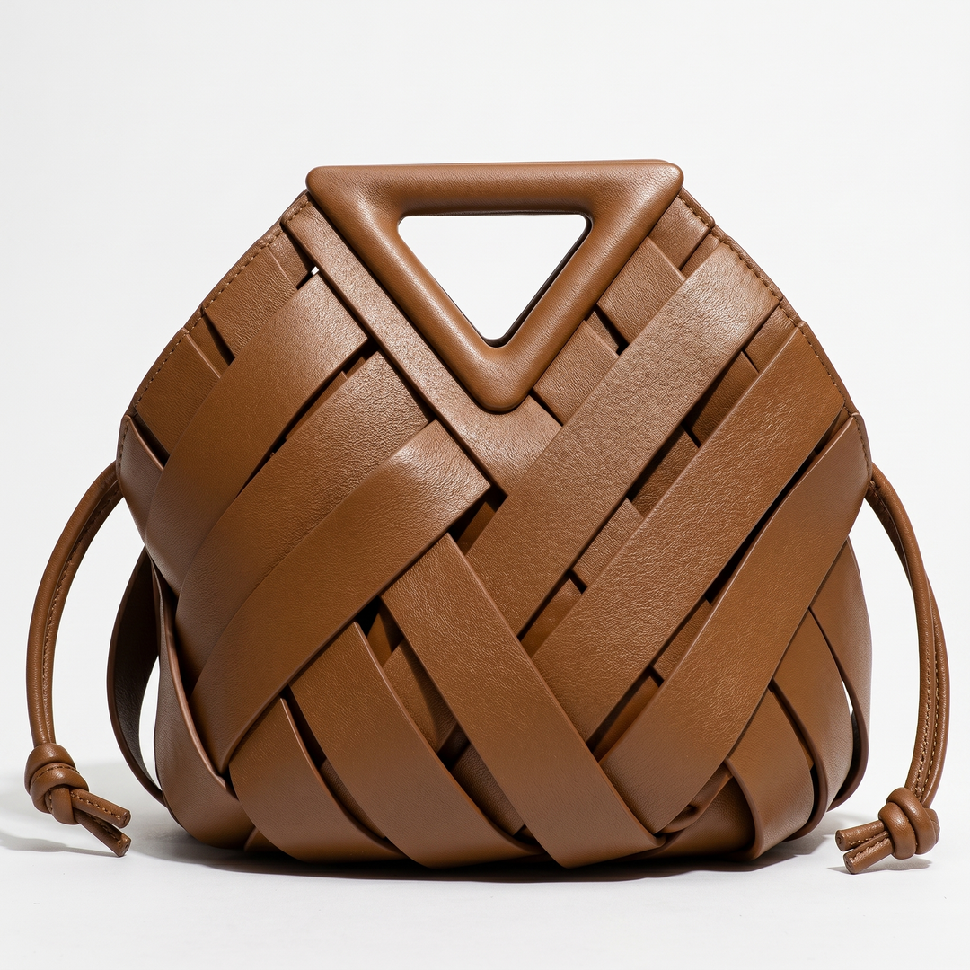 Serafina Vegan Leather Crest Bag