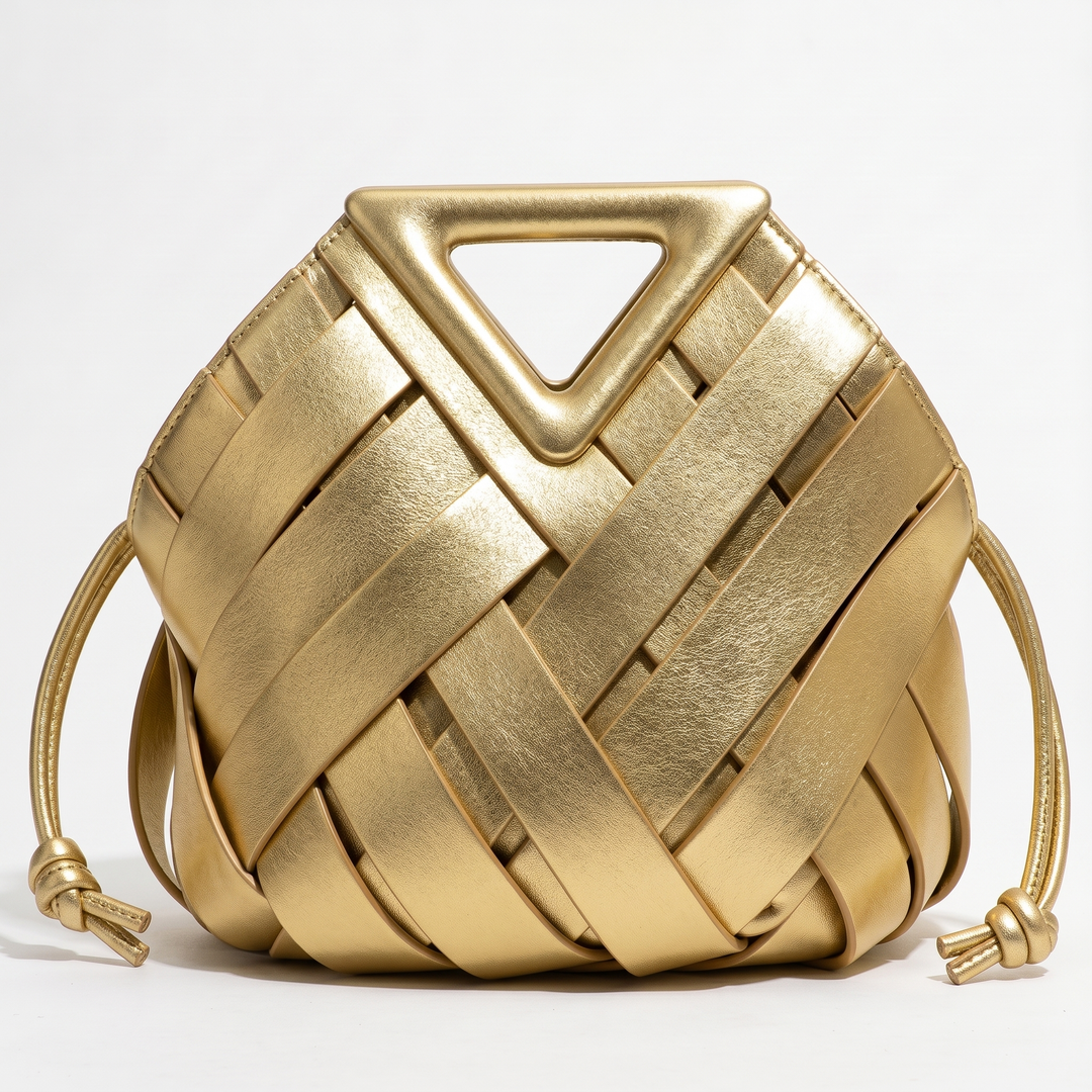 Serafina Vegan Leather Crest Bag