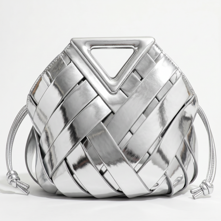 Serafina Vegan Leather Crest Bag