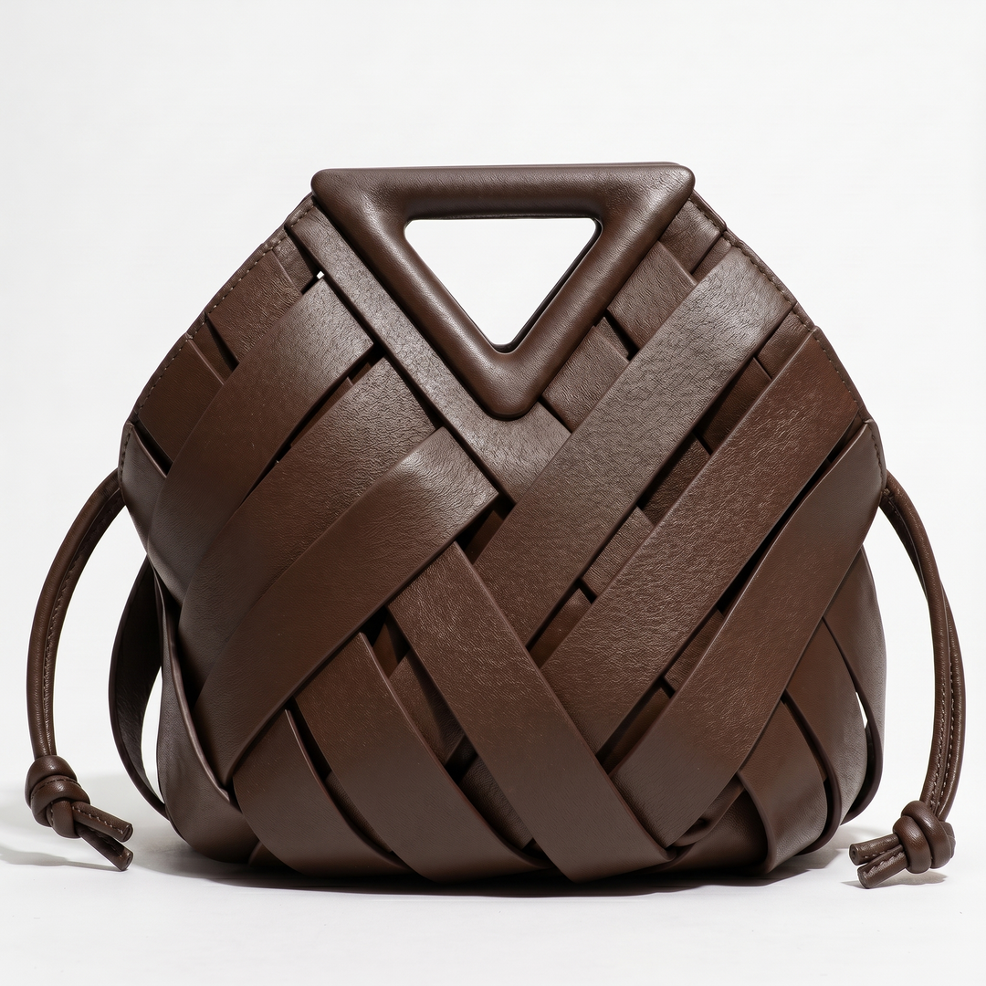 Serafina Vegan Leather Crest Bag