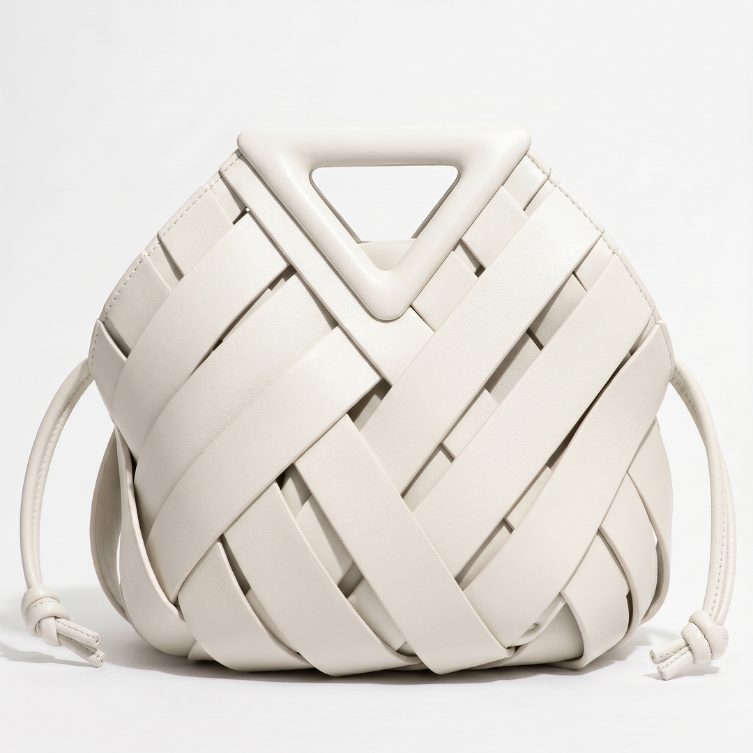 Serafina Vegan Leather Crest Bag