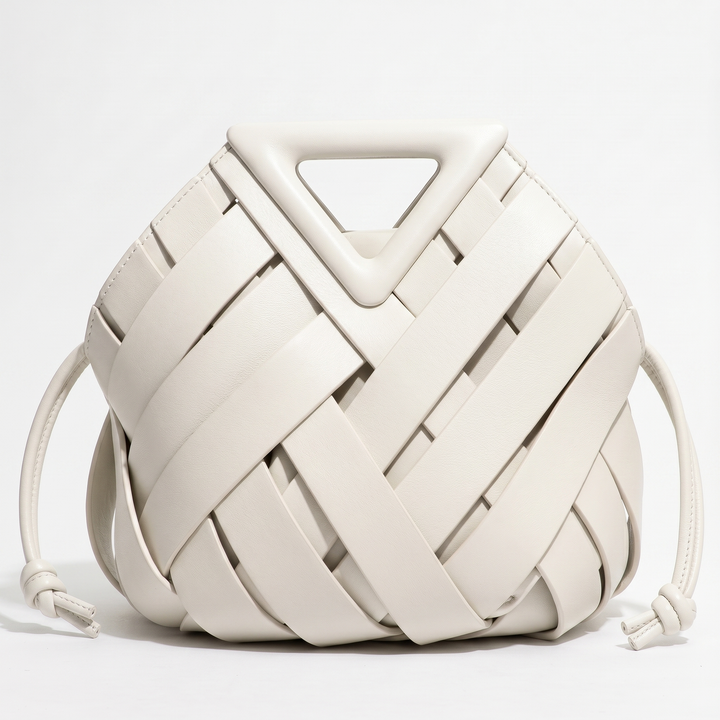 Serafina Vegan Leather Crest Bag