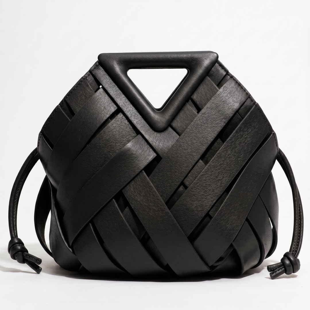 Serafina Vegan Leather Crest Bag