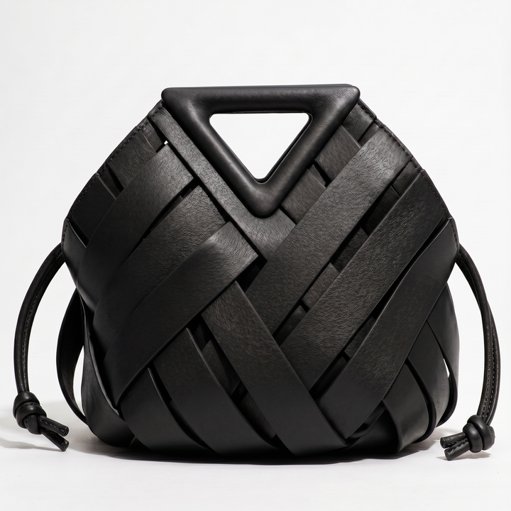 Serafina Vegan Leather Crest Bag