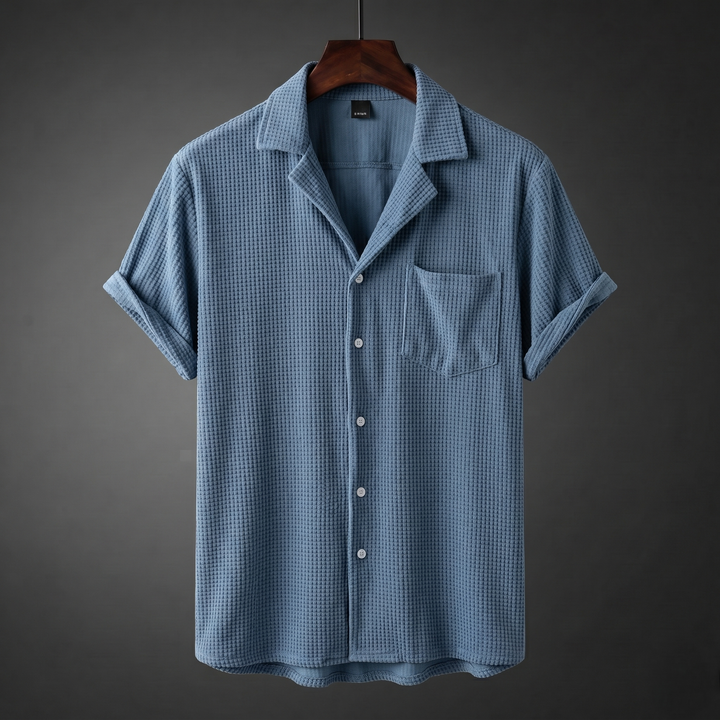 Romero Corduroy Cuban Collar Shirt