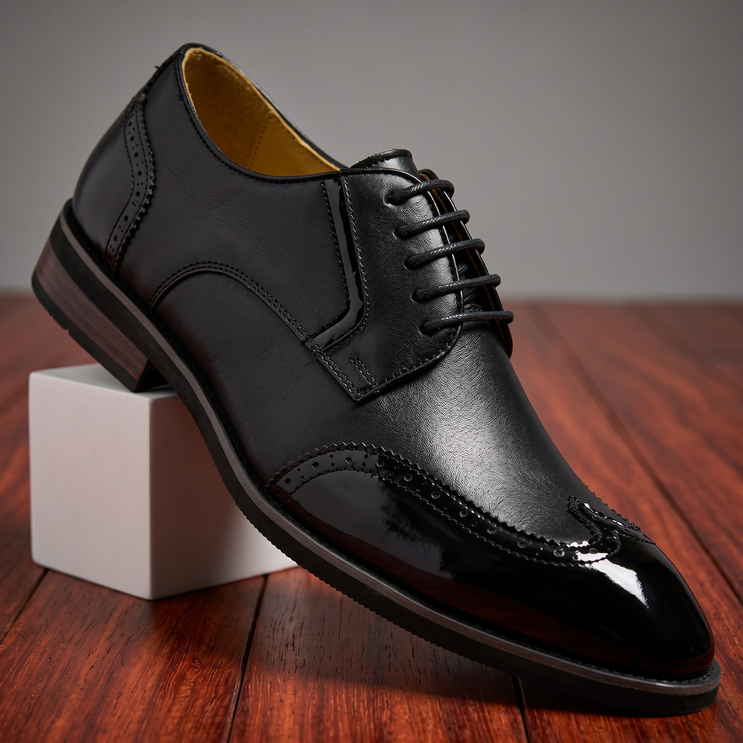 Wellington Oxford Leather Derby Shoe