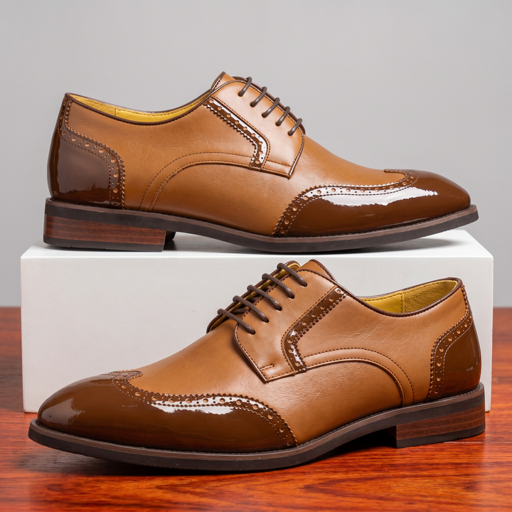 Wellington Oxford Leather Derby Shoe