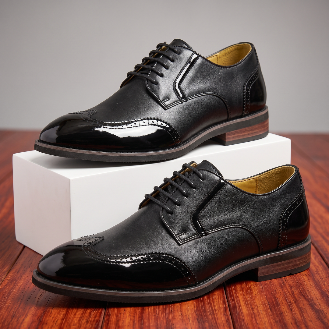 Wellington Oxford Leather Derby Shoe