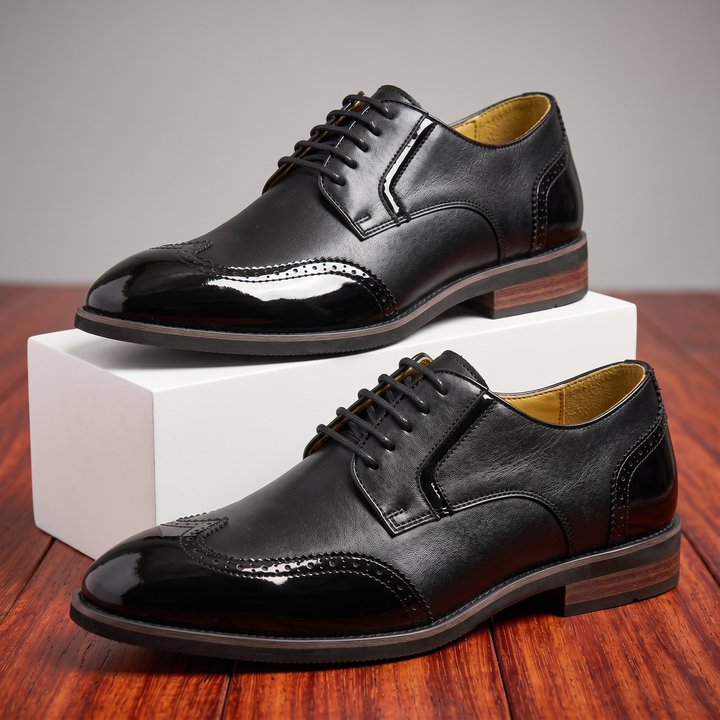 Wellington Oxford Leather Derby Shoe