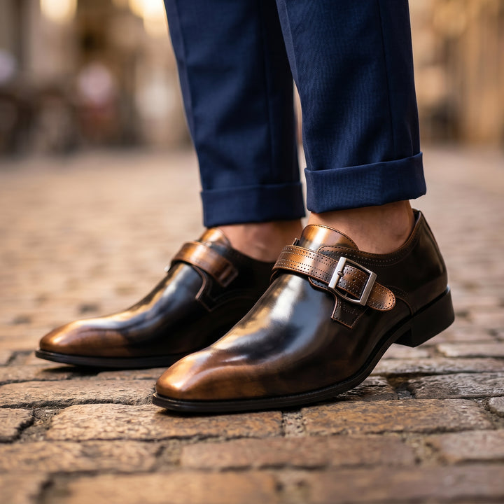 Beaumont Leather Monkstrap