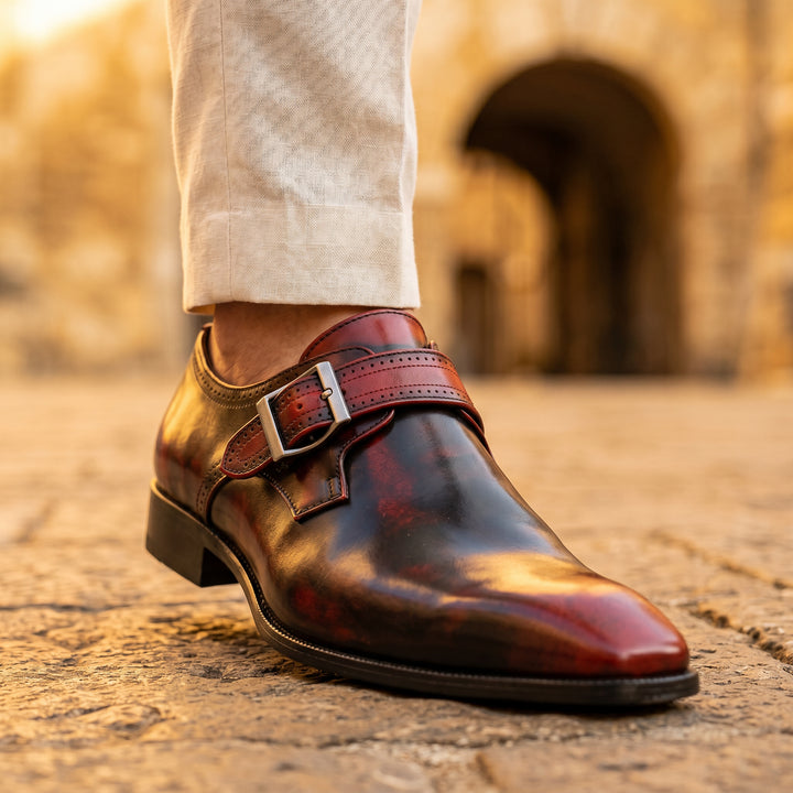 Beaumont Leather Monkstrap