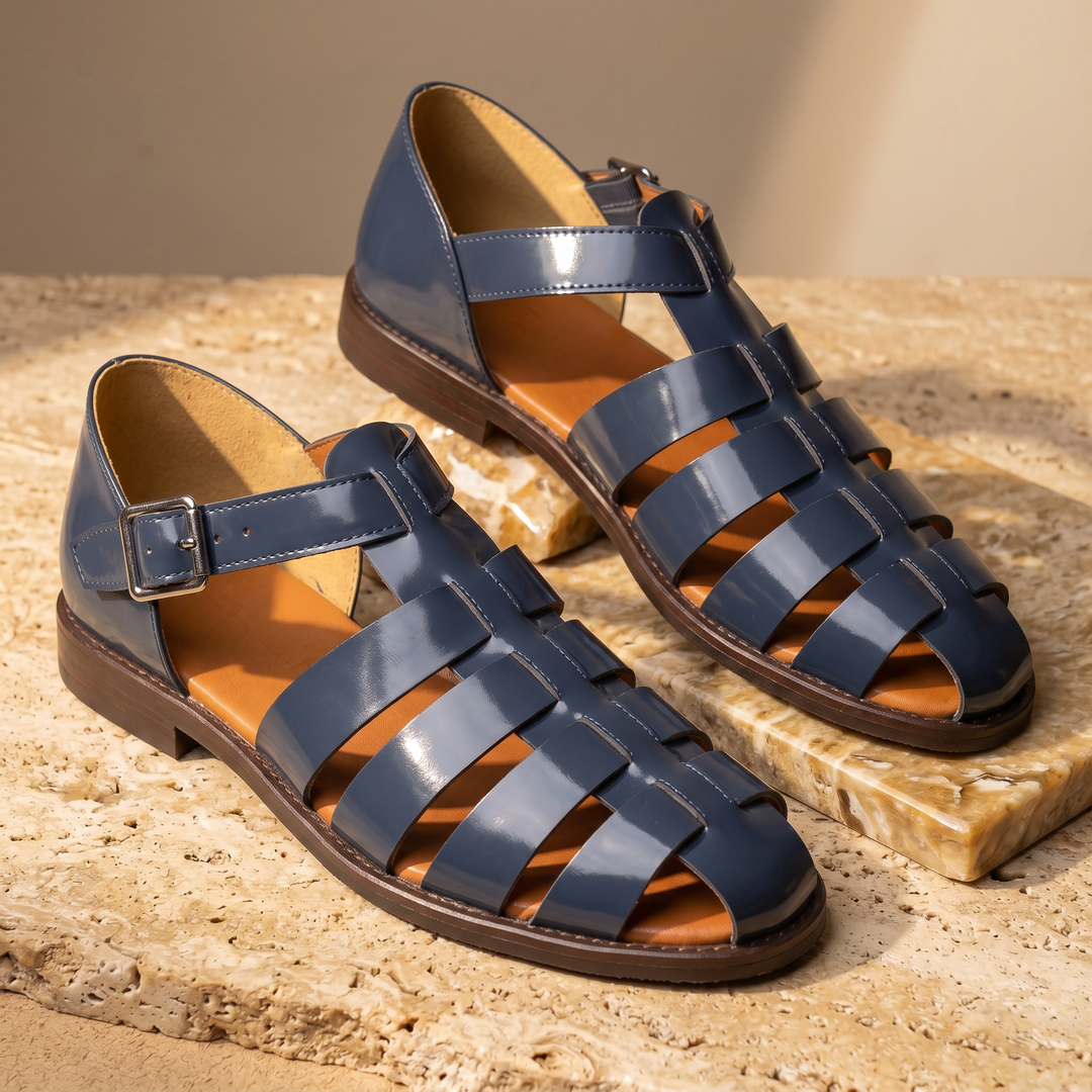 Verger Gladiator Leather Sandal
