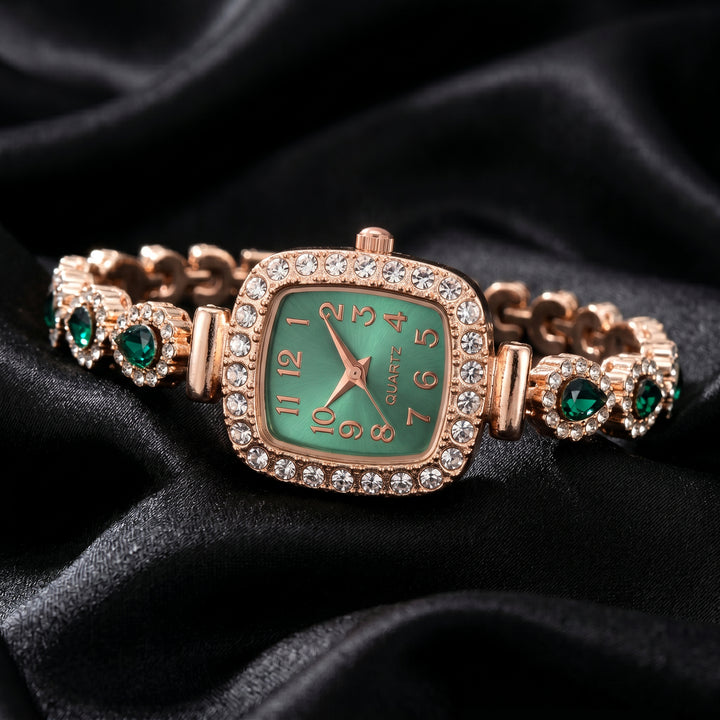 Analise Rhinestone Bracelet Watch