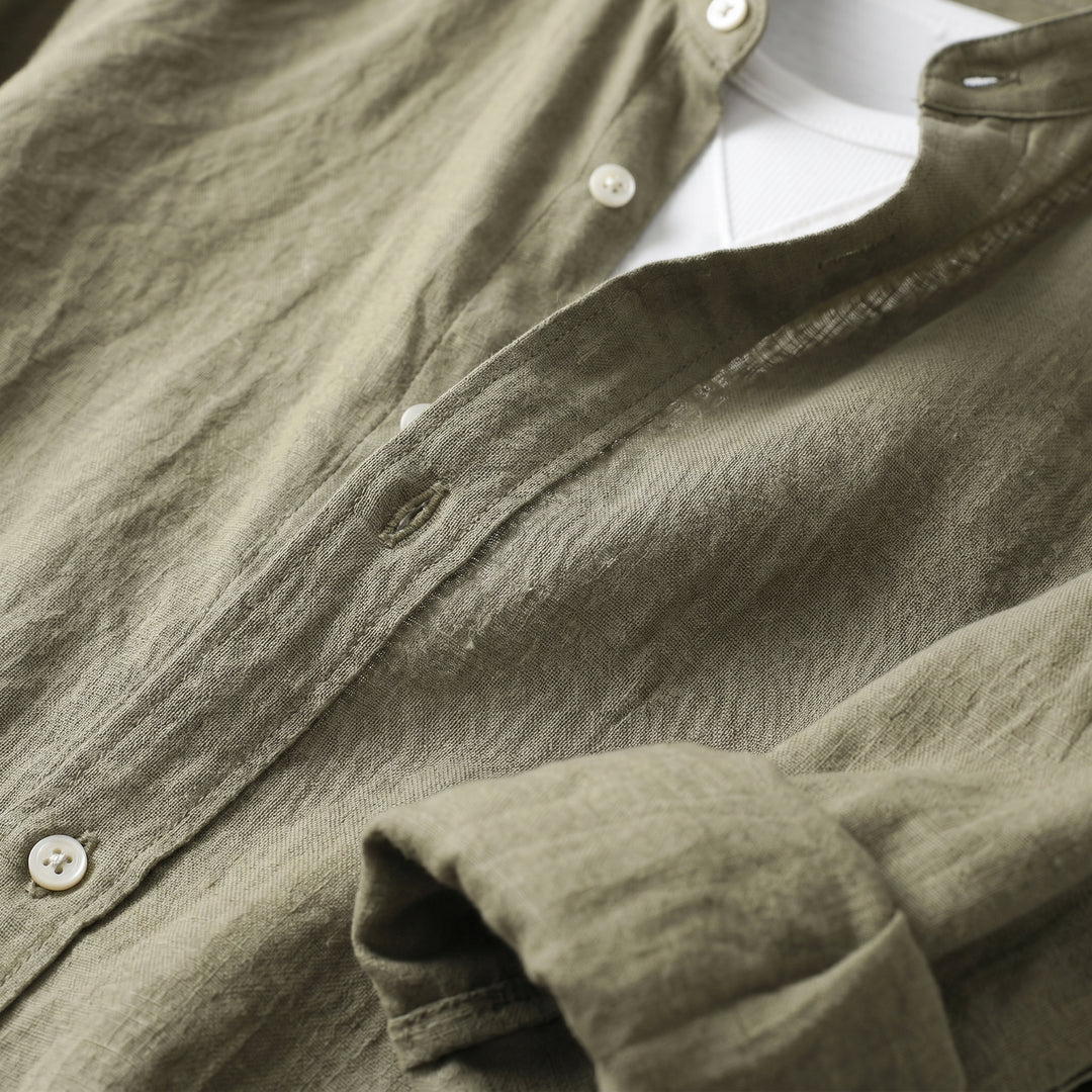 Bennett Cotton-Linen Shirt