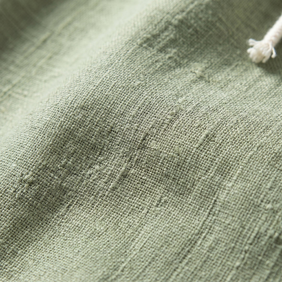Lucas Linen-Blend Jogger Pant