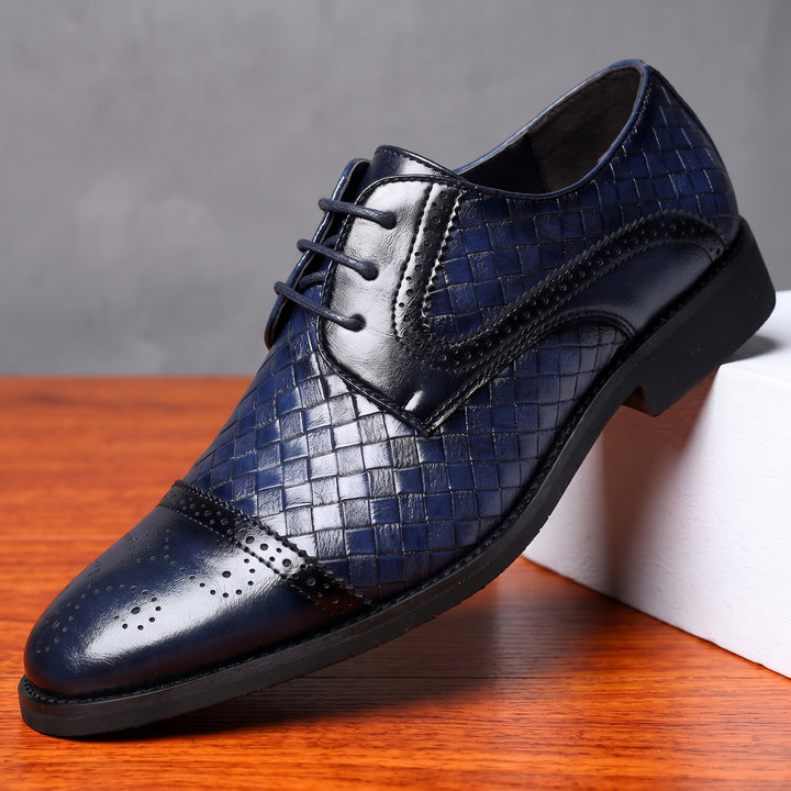Blenheim Leather Derby Brogue Shoe