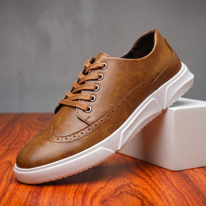 Henson Leather Brogue Sneaker