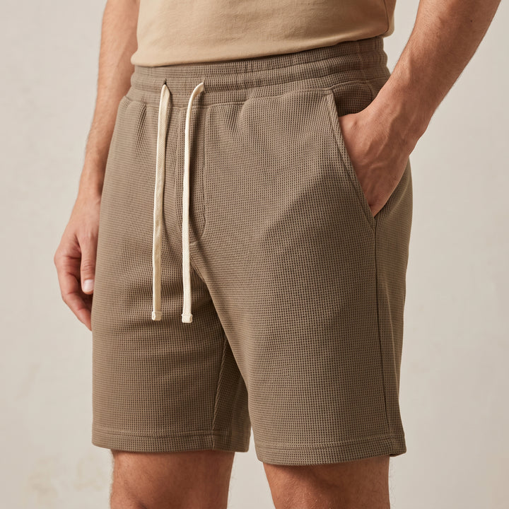 Cole Waffle-Knit Shorts