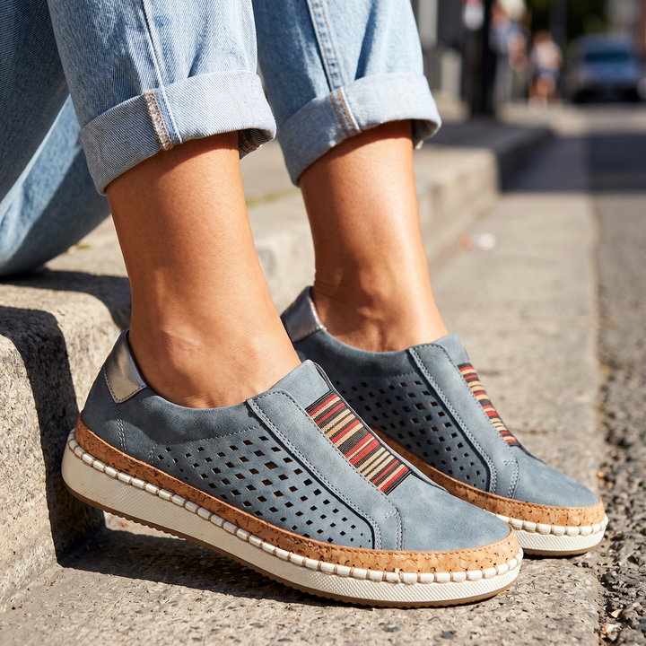 Melanie Orthopedic Leather Sneaker