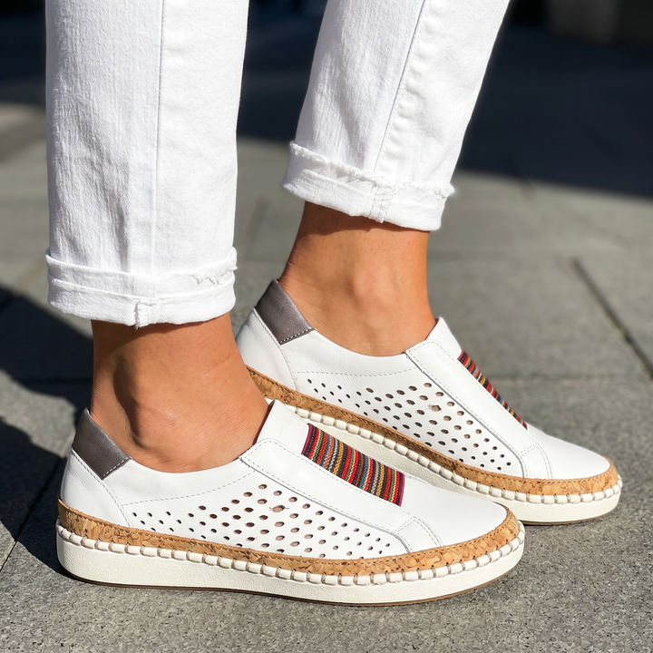 Melanie Orthopedic Leather Sneaker
