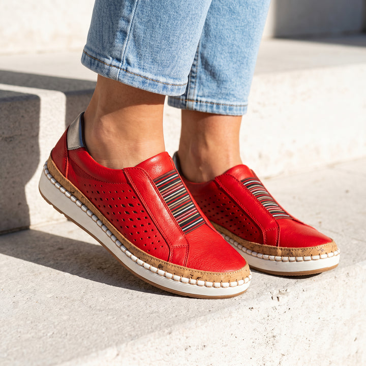 Melanie Orthopedic Leather Sneaker