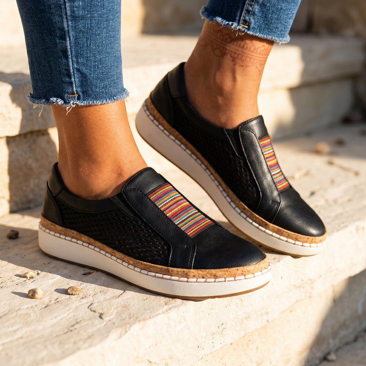 Melanie Orthopedic Leather Sneaker