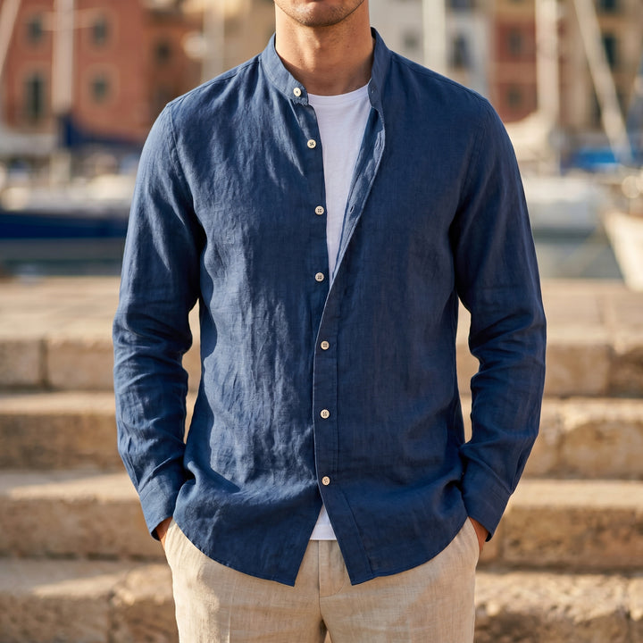 Bennett Cotton-Linen Shirt