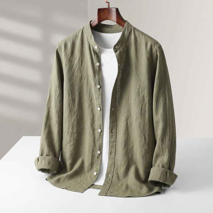 Bennett Cotton-Linen Shirt