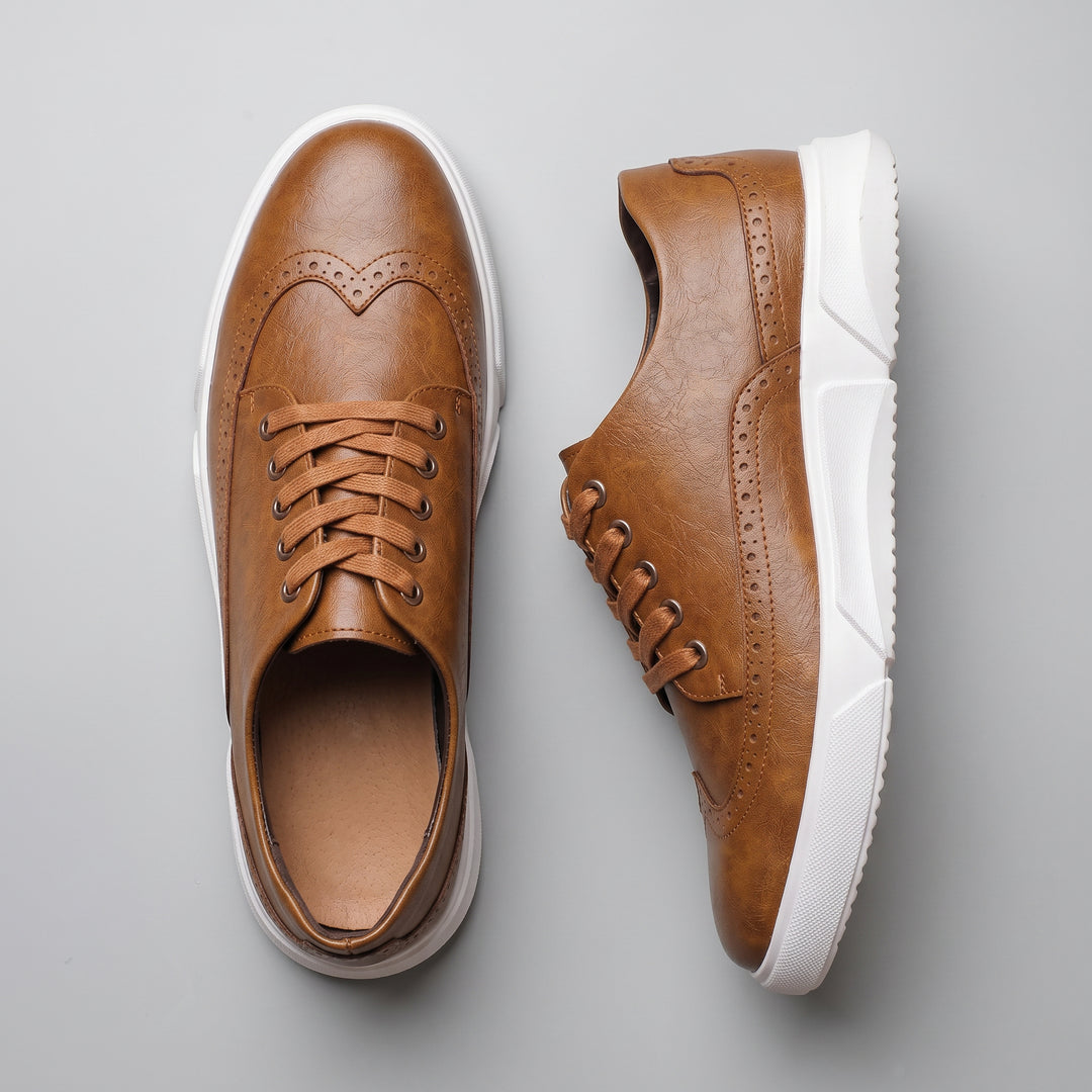 Henson Leather Brogue Sneaker