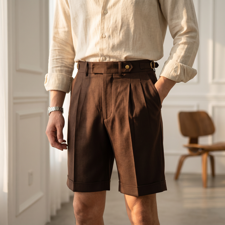 Mancinelli Pleated Gurkha Short
