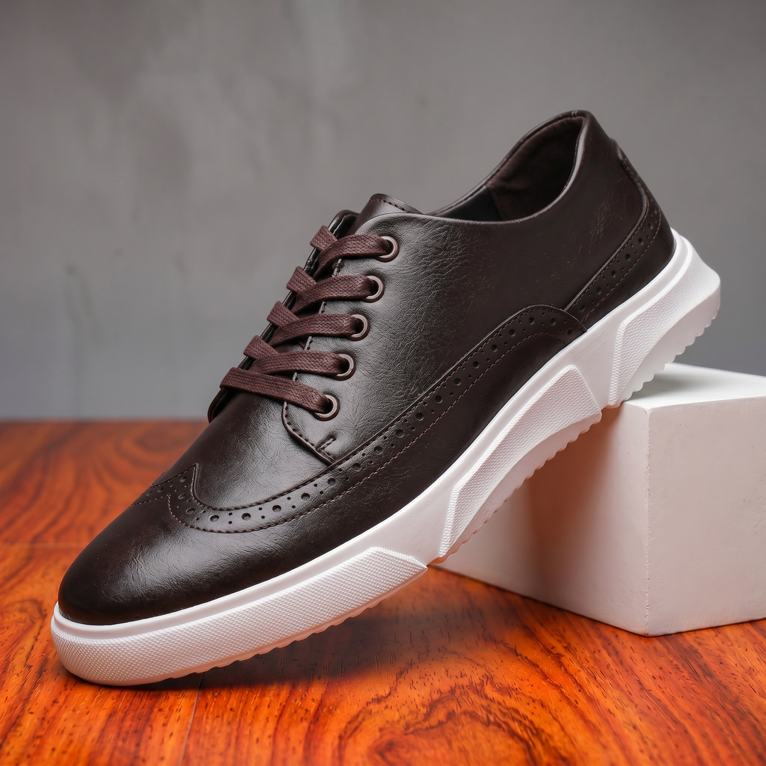 Henson Leather Brogue Sneaker