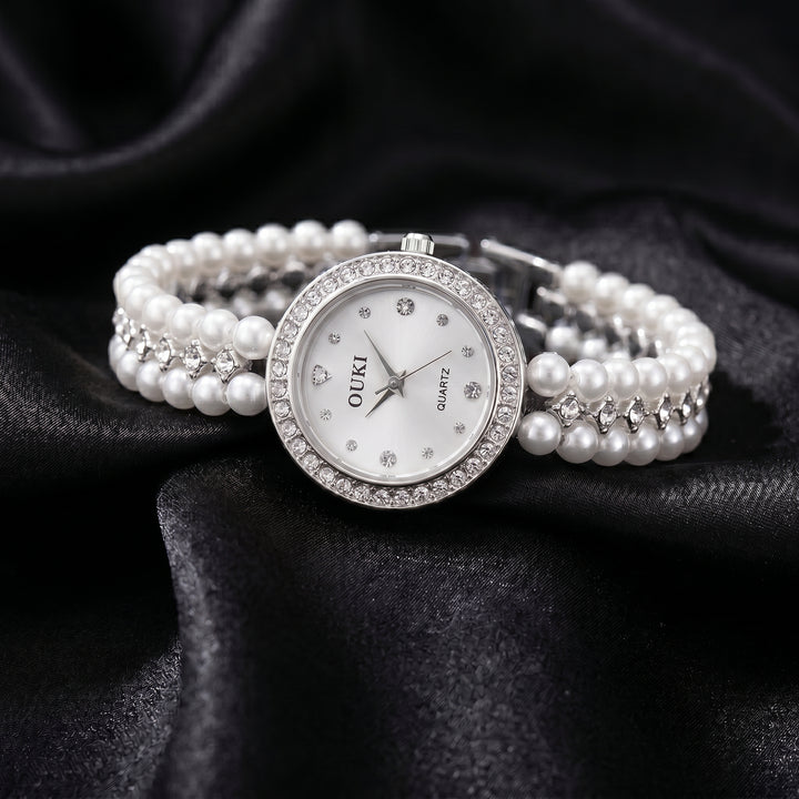 Helene Pearl Bracelet Watch