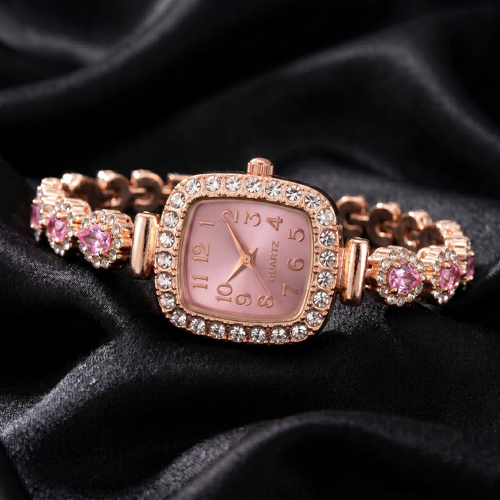 Analise Rhinestone Bracelet Watch
