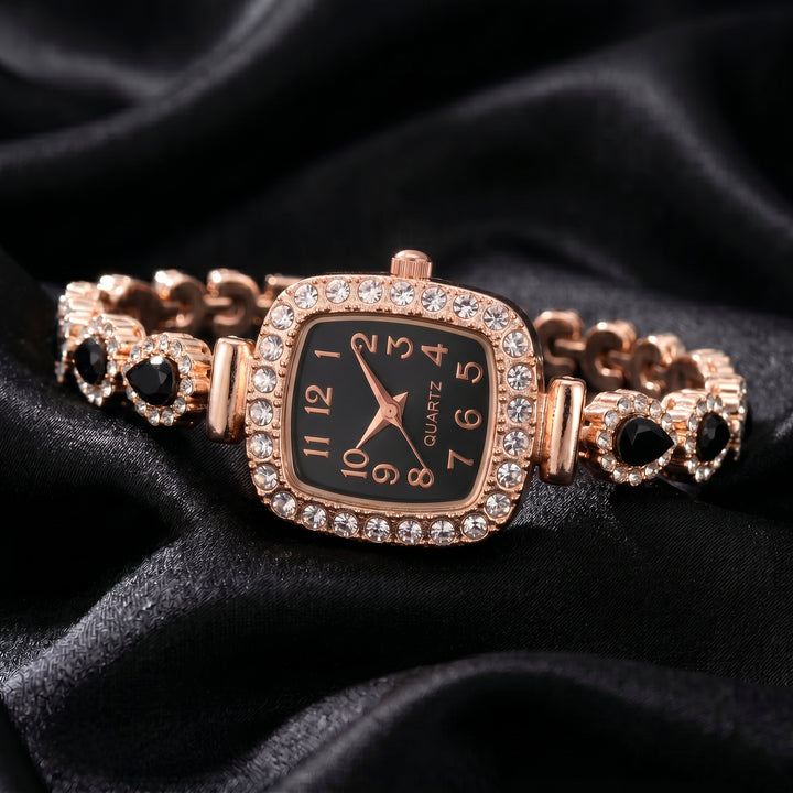 Analise Rhinestone Bracelet Watch