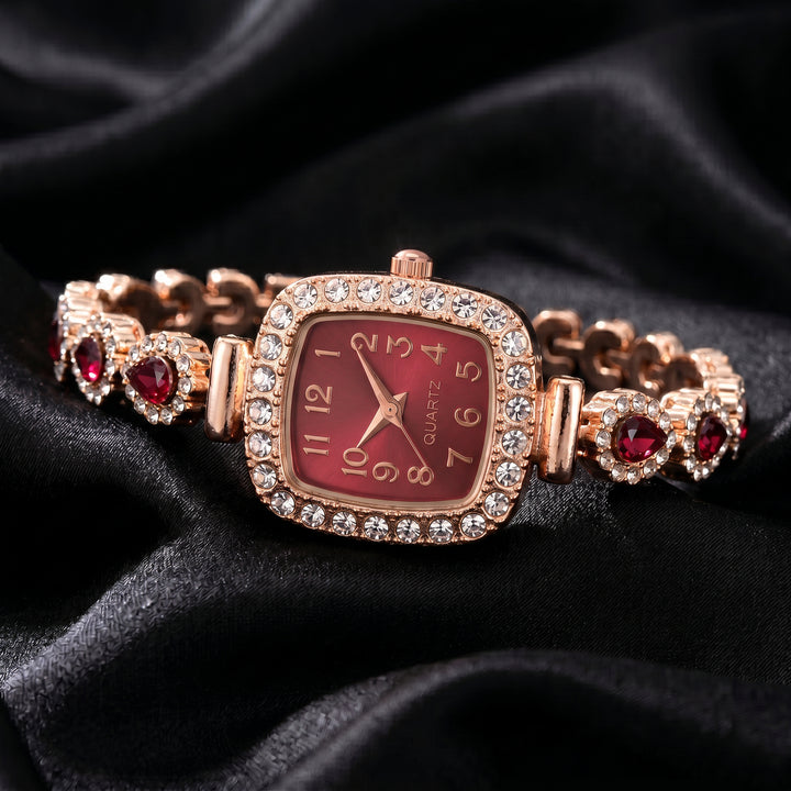 Analise Rhinestone Bracelet Watch
