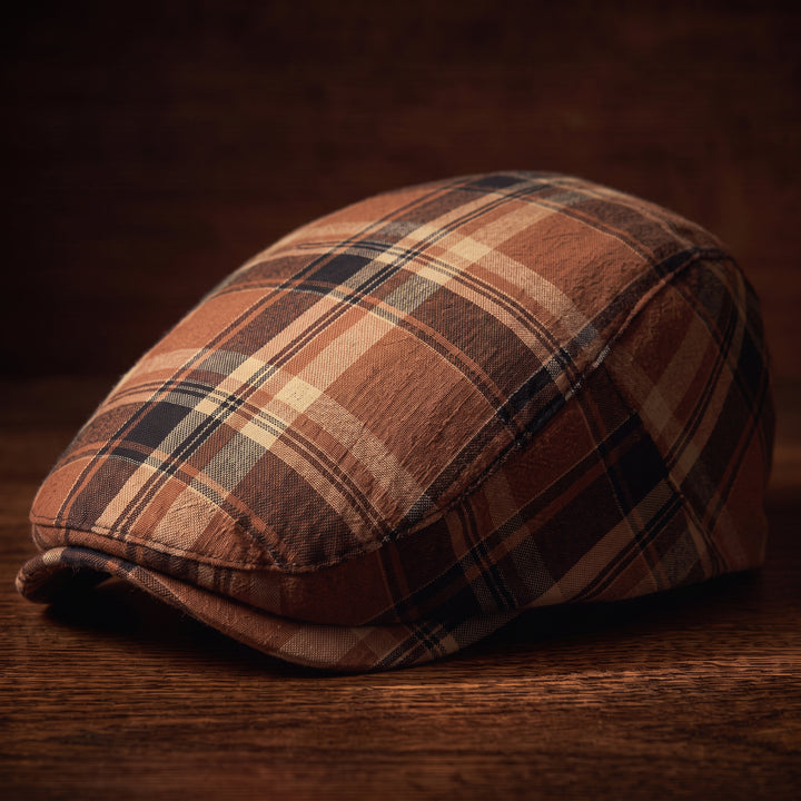 Phillips Plaid Flat Cap