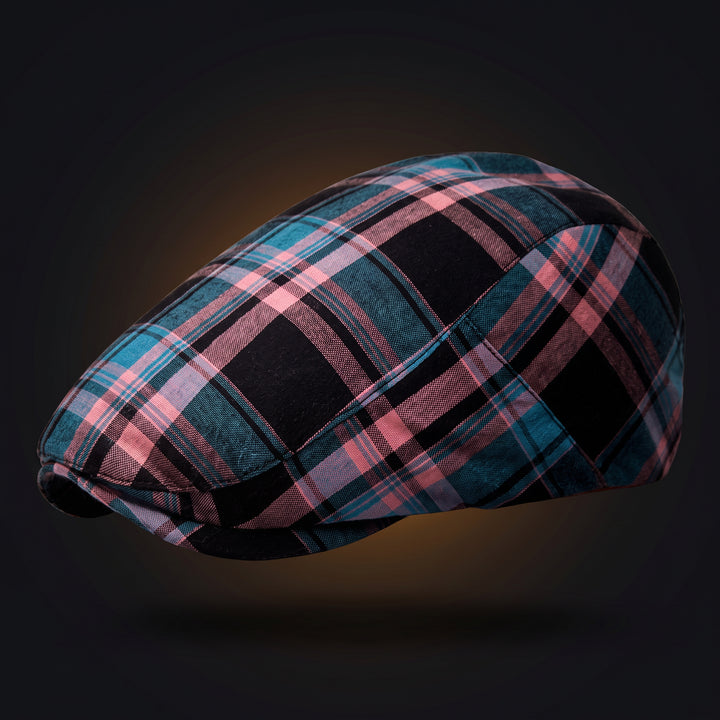 Phillips Plaid Flat Cap