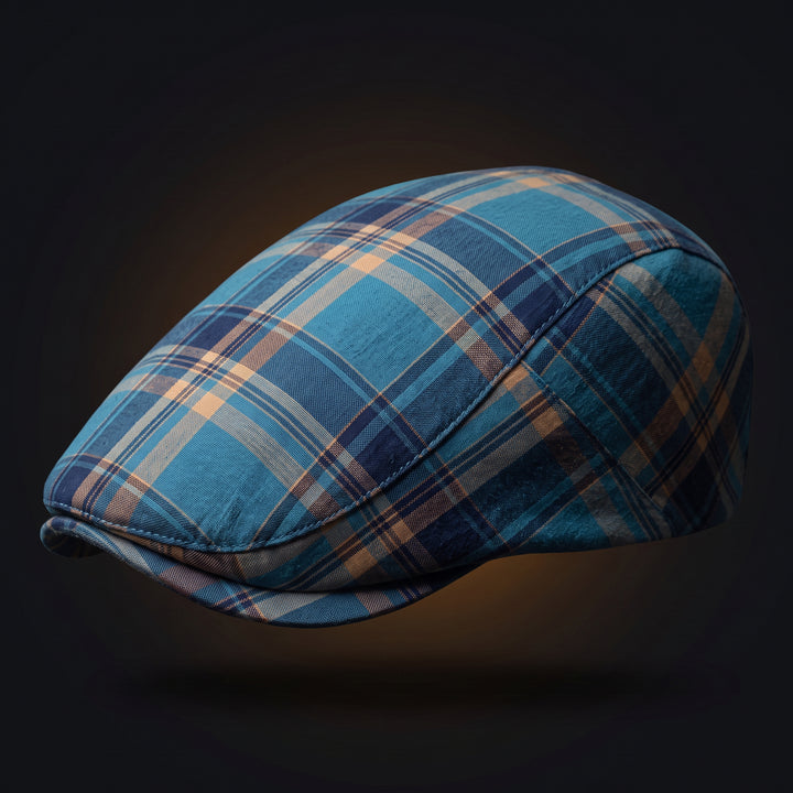 Phillips Plaid Flat Cap