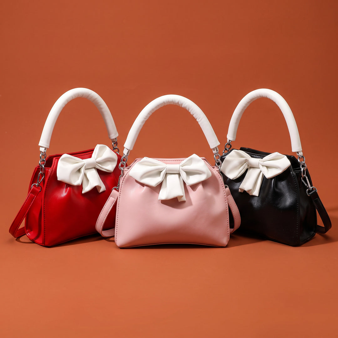 Georgina Leather Bow Bag